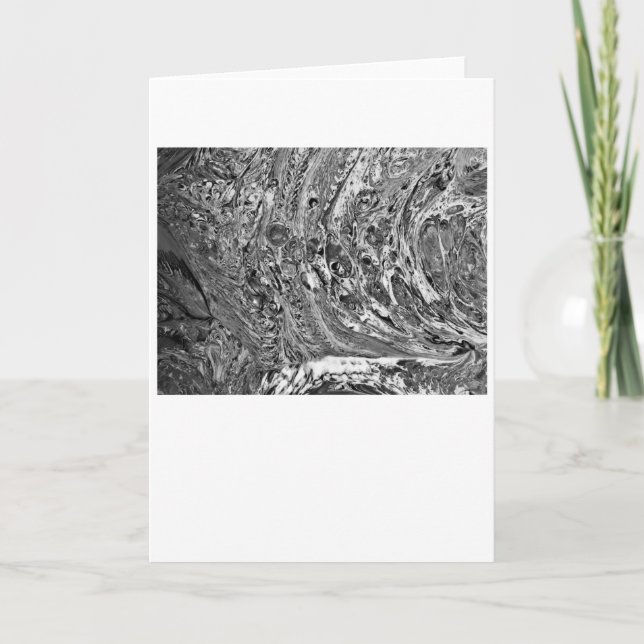 Abstract Colour Study 32 / Noir, Card (Front)