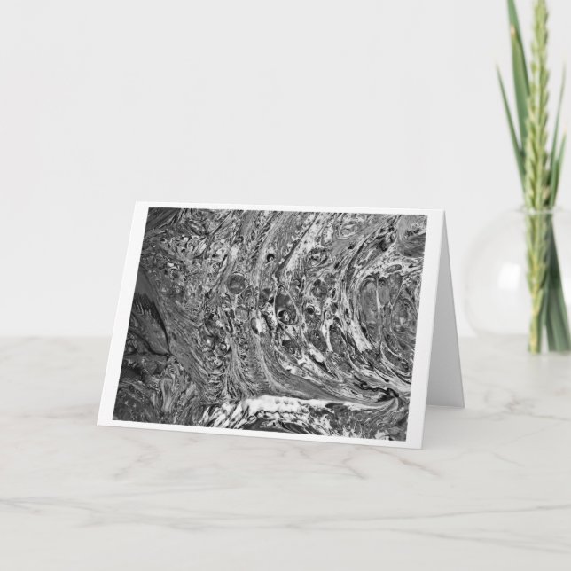 Abstract Colour Study 32 / Noir, Card (Front)