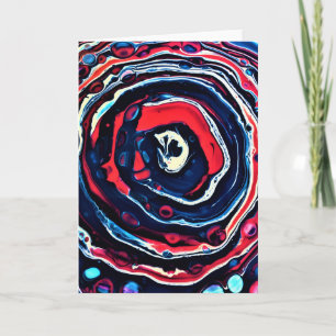 Abstract Colour Study 332, card
