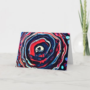 Abstract Colour Study 332, card