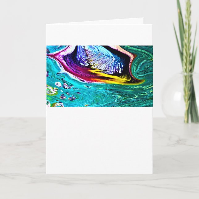 Abstract Colour Study 33, Card (Front)