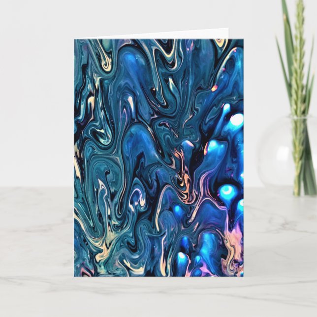 Abstract Colour Study 354, card (Front)