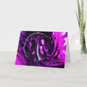 Abstract Colour Study 384, card