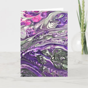 Abstract Colour Study 389, card