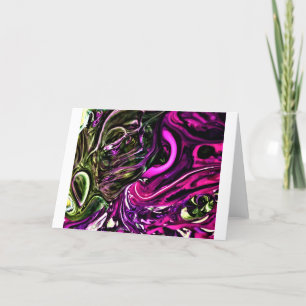 Abstract Colour Study 399, card