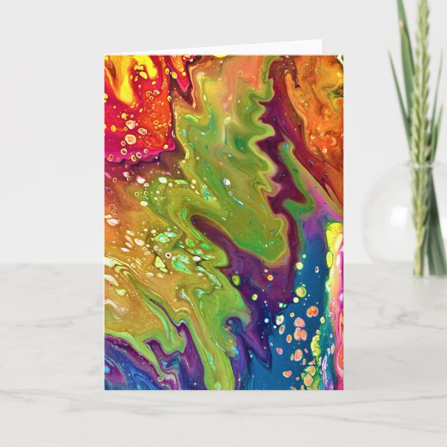 Abstract Colour Study 3, card (Front)