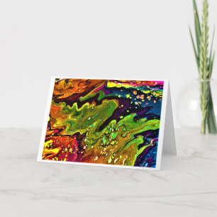 Abstract Colour Study 3, card