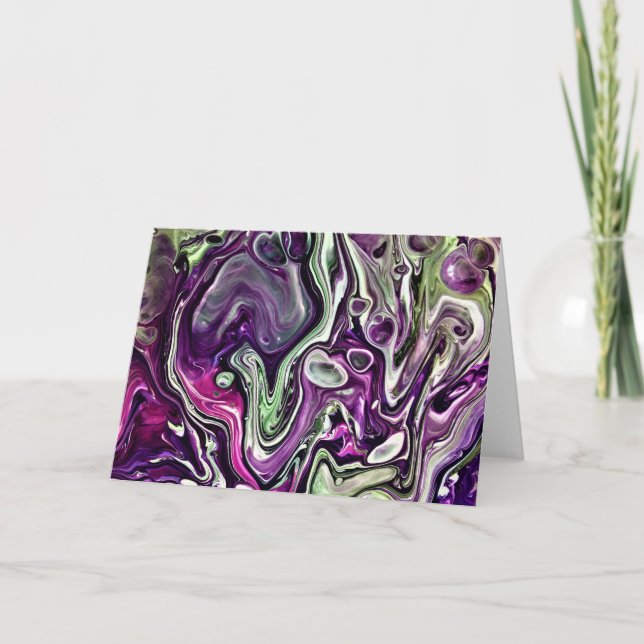 Abstract Colour Study 409, card (Front)