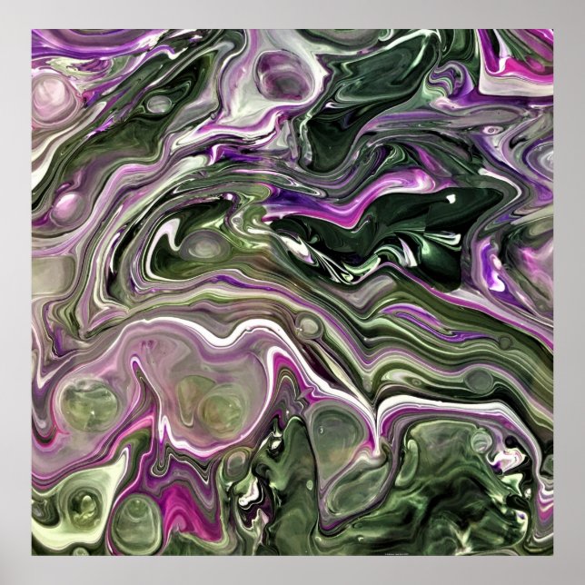 Abstract Colour Study 414,  Poster (Front)