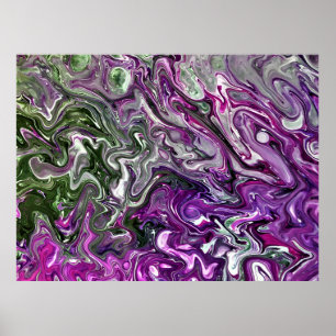 Abstract Colour Study 427,  Poster