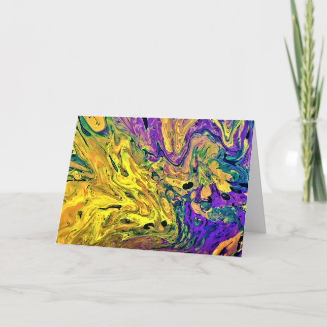 Abstract Colour Study 42, card (Front)