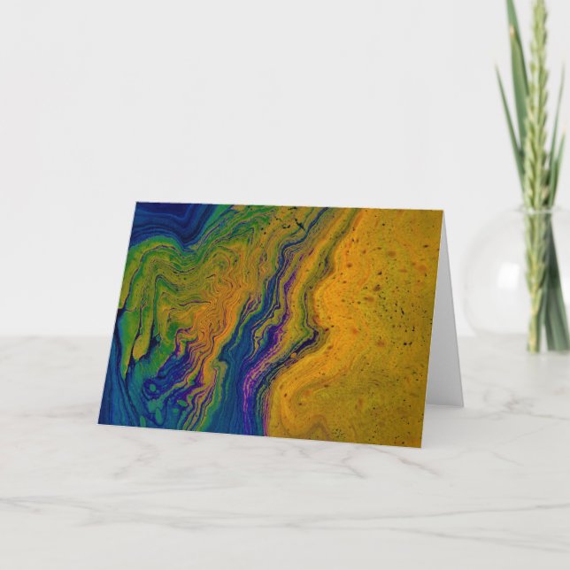 Abstract Colour Study 43, card (Front)
