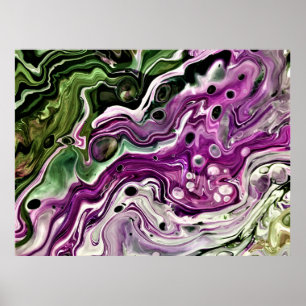 Abstract Colour Study 440, Poster