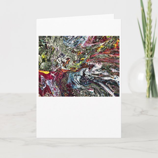 Abstract Colour Study 45, card (Front)