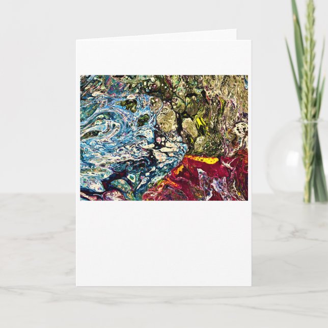 Abstract Colour Study 47 Card (Front)