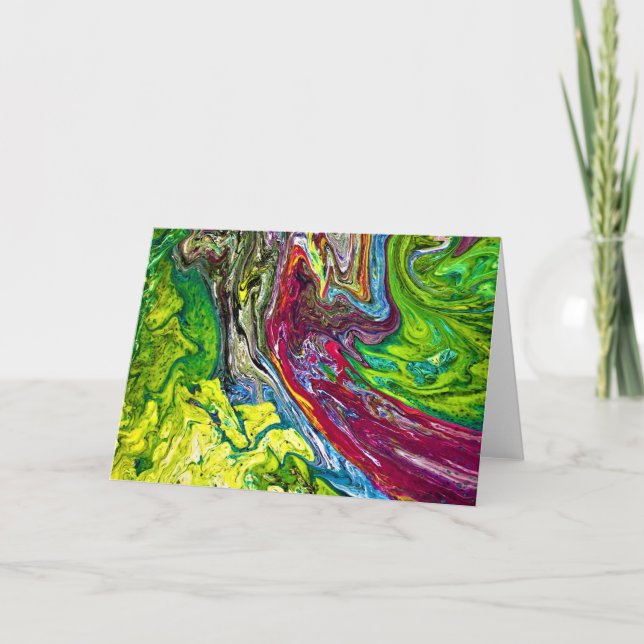 Abstract Colour Study 48, card (Front)
