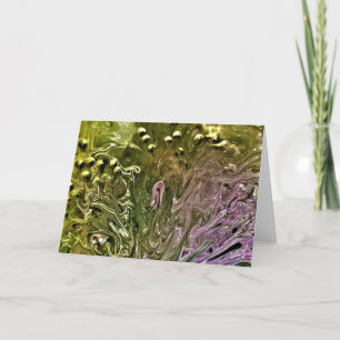 Abstract Colour Study 501, card
