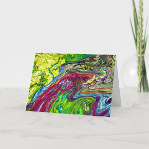 Abstract Colour Study 51, card