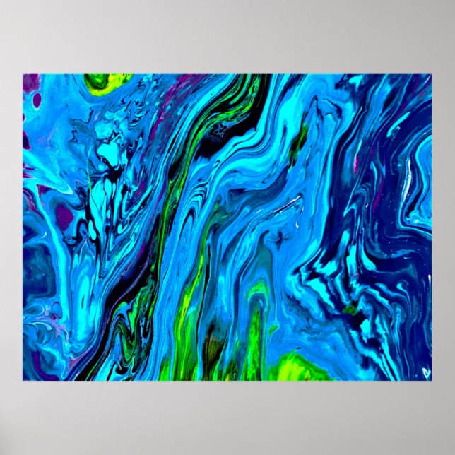 Abstract Colour Study 60, Poster (Front)