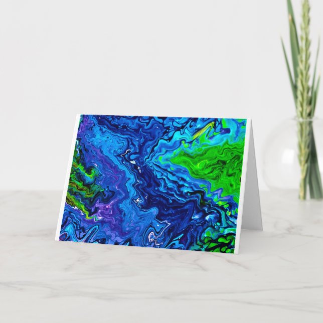 Abstract Colour Study 68, Card (Front)