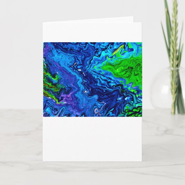 Abstract Colour Study 68, Card (Front)