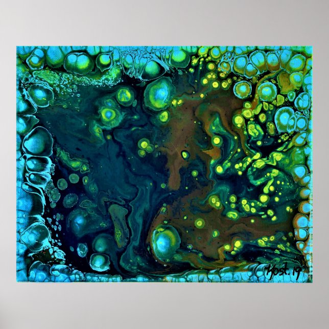 Abstract Colour Study 6, Poster (Front)