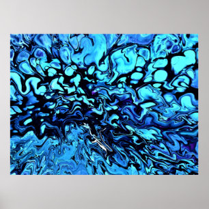 Abstract Colour Study 74, Poster