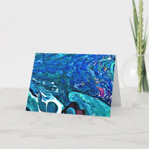 Abstract Colour Study 83, card