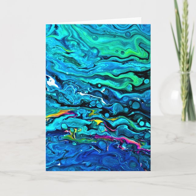 Abstract Colour Study 88, card (Front)
