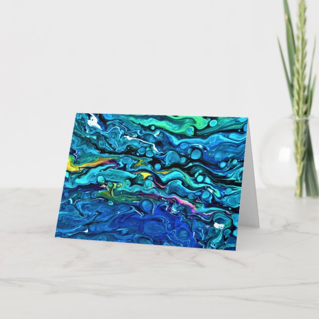 Abstract Colour Study 89, card (Front)