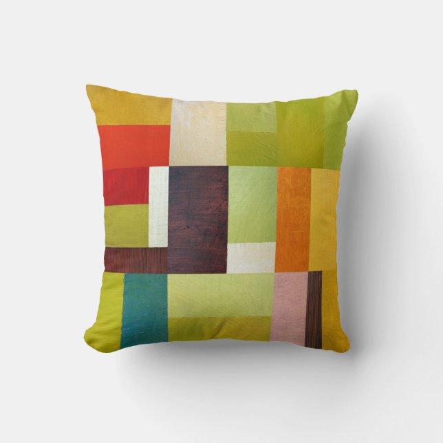 Abstract Colour Study Cushion (Front)