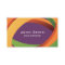 Abstract Coloured Curves Dance Business Card