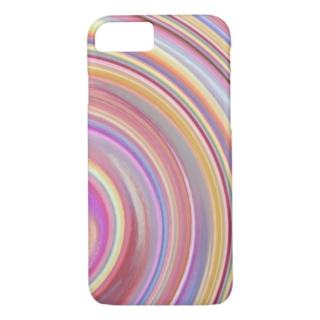 Abstract Coloured Twist Art Background #22 Case-Mate iPhone Case (Back)
