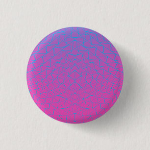 Abstract colourful background 3 cm round badge