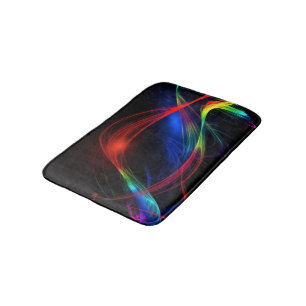 Abstract Colourful Bath Mat