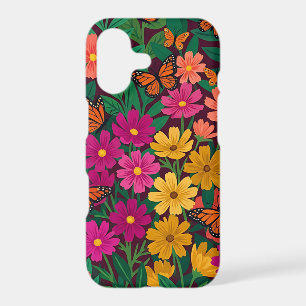 Abstract Colourful Boho Butterflies iPhone Cases