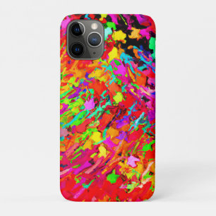 Abstract Colourful Chaos Pattern iPhone 11 Pro Case