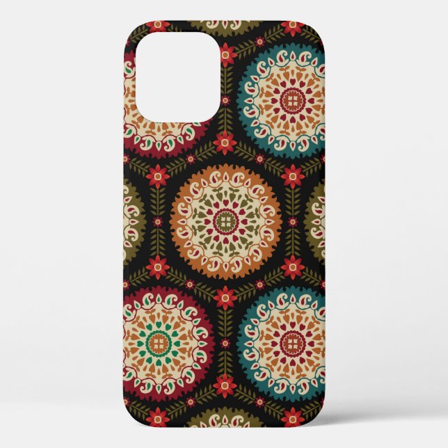 abstract colourful circle bunch pattern background Case-Mate iPhone case (Back)