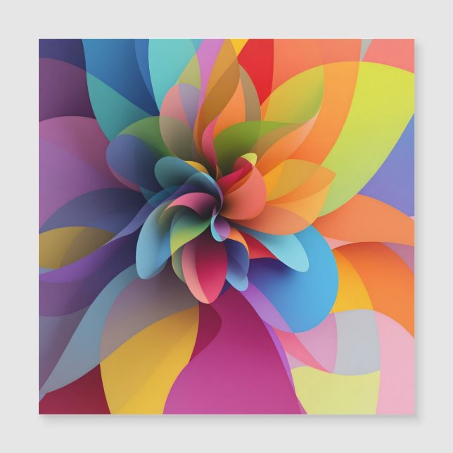 Abstract colourful diaphragm  (Front)