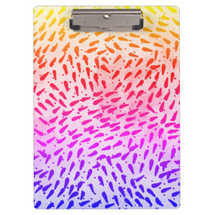 Abstract Colourful Dots Clipboard