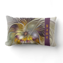 Abstract Colourful Fantasy Flower Fractal Name