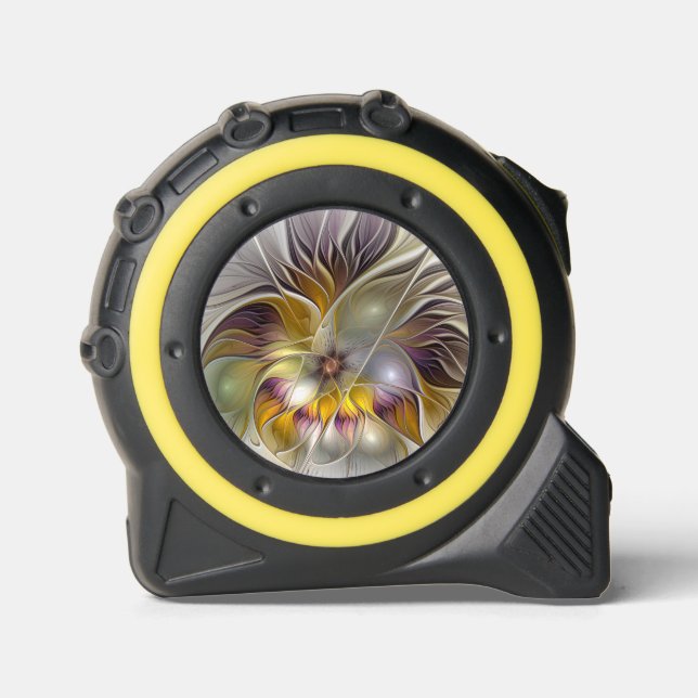 Abstract Colourful Fantasy Flower Modern Fractal 1 (Front)