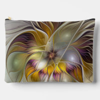 Abstract Colourful Fantasy Flower Modern Fractal