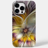 Abstract Colourful Fantasy Flower Modern Fractal
