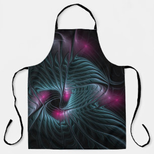 Abstract Colourful Fantasy Fractal  Apron