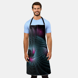 Abstract Colourful Fantasy Fractal Apron