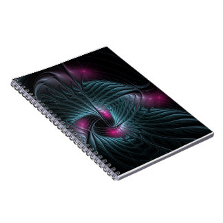 Abstract Colourful Fantasy Fractal Notebook