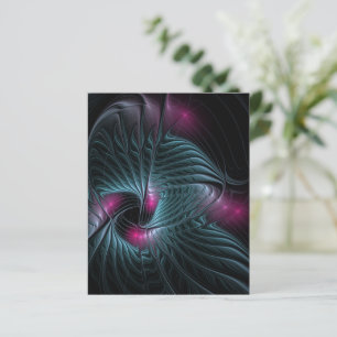 Abstract Colourful Fantasy Fractal Poster