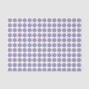 Abstract colourful flower Eid Tissue Paper