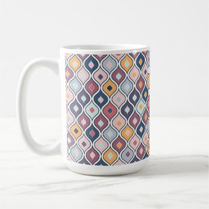 Abstract Colourful Geometric Seamless Pattern Coffee Mug